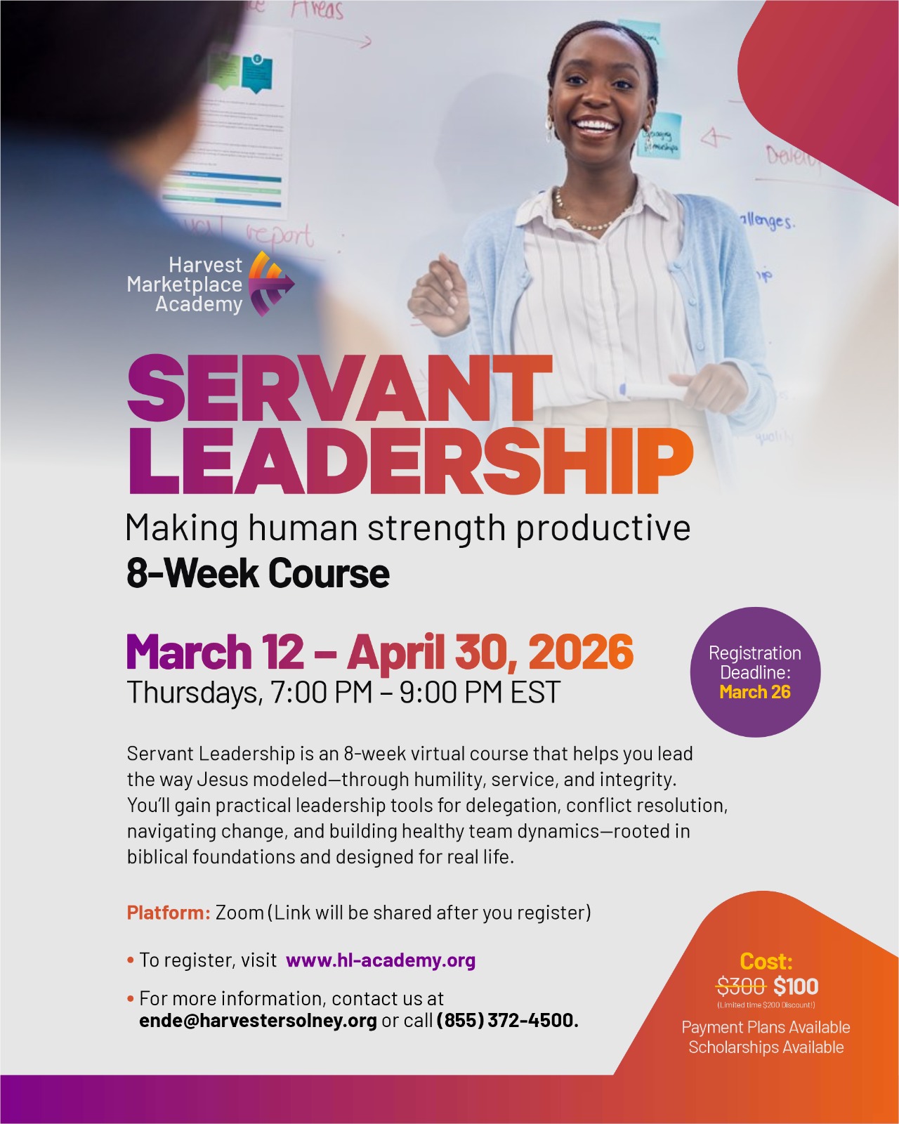 Servant Leadership (8 Sessions)