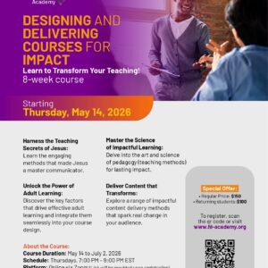 Designing and Delivering Courses for Impact